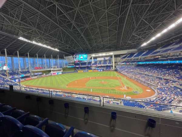 LoanDepot Park, section: 219, row: 2, seat: 11