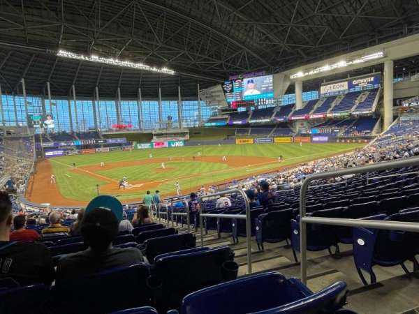 LoanDepot Park, section: 13, row: 17, seat: 2