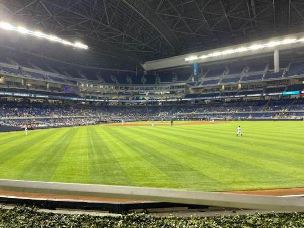 LoanDepot Park, section: 36, row: A, seat: 1