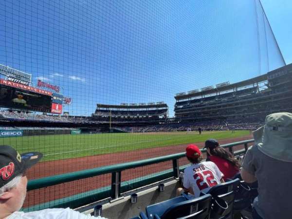 Nationals Park, section: 111, row: B, seat: 15