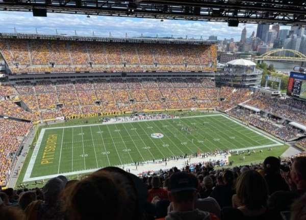 Acrisure Stadium, section: 532, row: KK, seat: 20