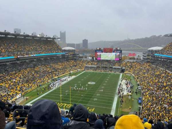 Acrisure Stadium, section: 525, row: Z, seat: 20
