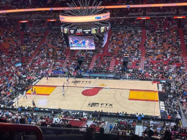 Kaseya Center, section: 323, row: 10, seat: 20