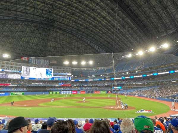 Rogers Centre, section: 124L, row: 19, seat: 107