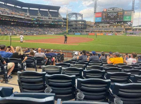 PNC Park, section: 7, row: L, seat: 10