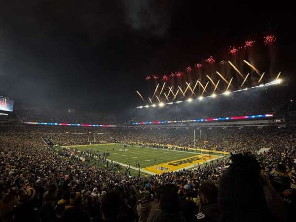 Acrisure Stadium, section: 142, row: FF, seat: 12