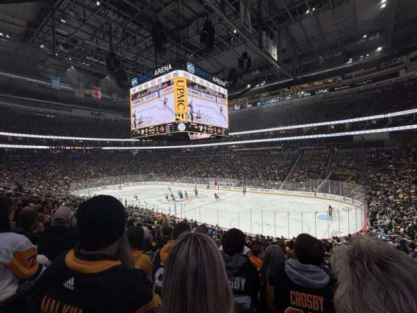 PPG Paints Arena, section: 121, row: X, seat: 10