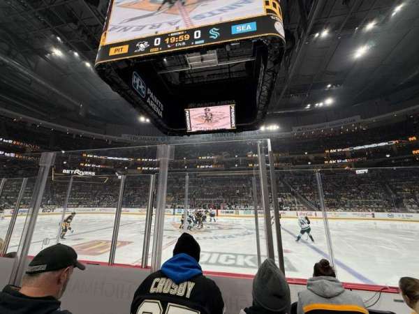 PPG Paints Arena, section: 112, row: D, seat: 4
