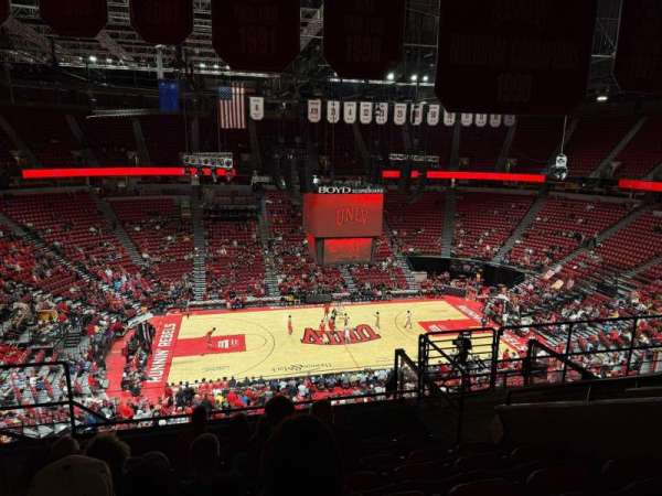 Thomas & Mack Center, section: 228, row: G, seat: 10