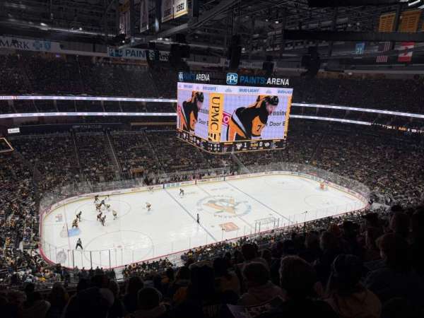 PPG Paints Arena, section: 222, row: J, seat: 17