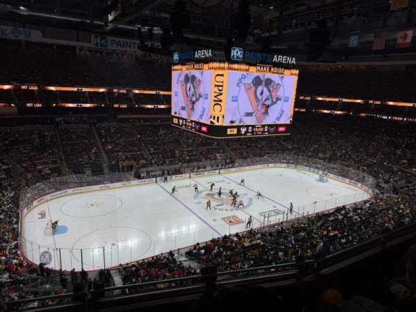 PPG Paints Arena, section: 222, row: C, seat: 16