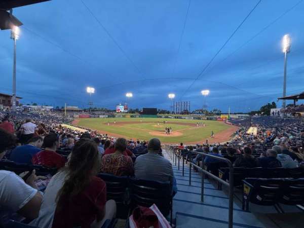 BayCare Ballpark, section: 112, row: 20, seat: 1