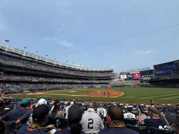 Yankee Stadium, section: 114B, row: 5, seat: 7