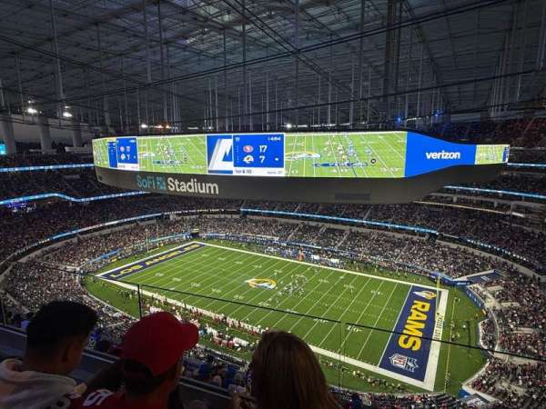 SoFi Stadium, section: 519, row: 2, seat: 12