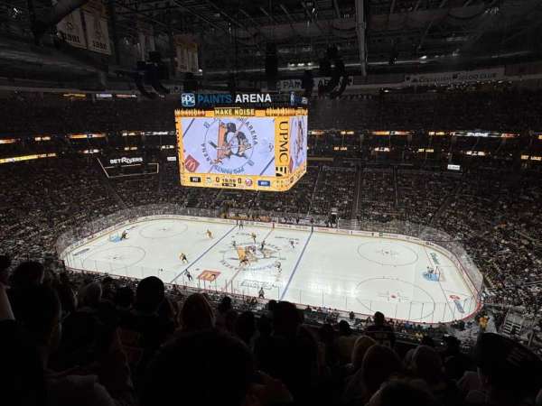 PPG Paints Arena, section: 218, row: G, seat: 6