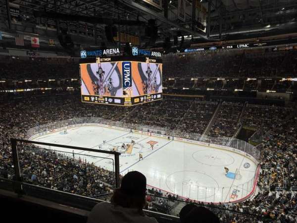 PPG Paints Arena, section: 233, row: B, seat: 14