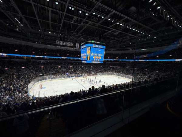 Enterprise Center, section: 207, row: GA, seat: 1