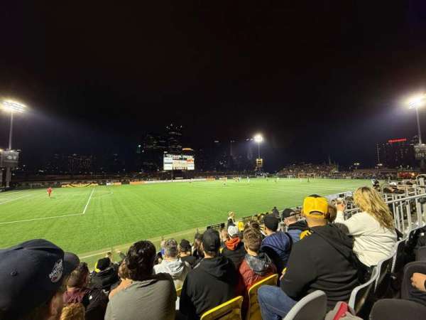 Highmark Stadium, Pittsburgh, section: 107, row: H, seat: 7