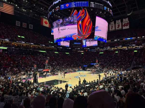 Kaseya Center, section: 110, row: 17, seat: 3