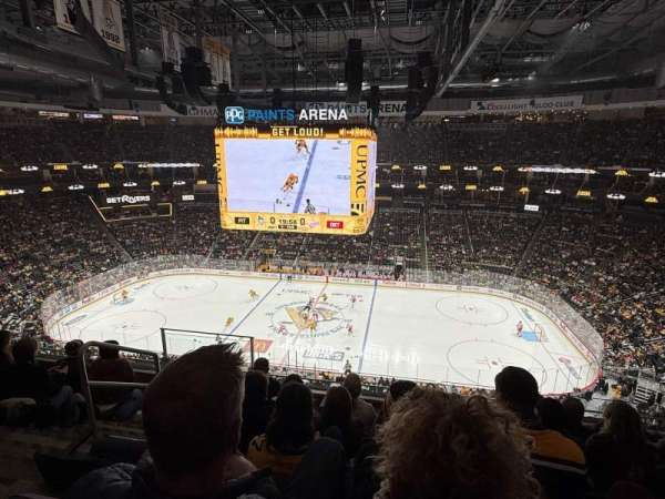 PPG Paints Arena, section: 218, row: E, seat: 17
