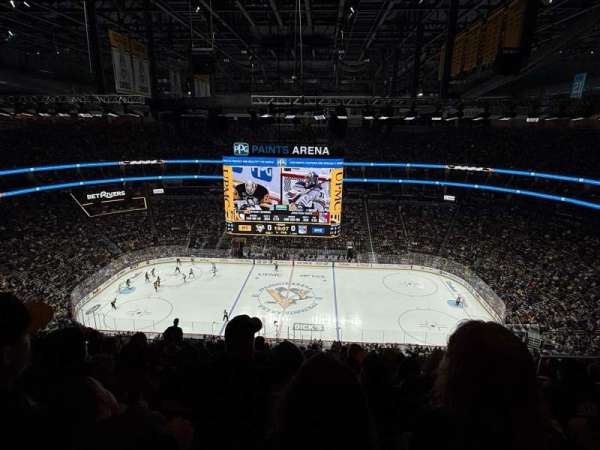 PPG Paints Arena, section: 219, row: Q, seat: 5