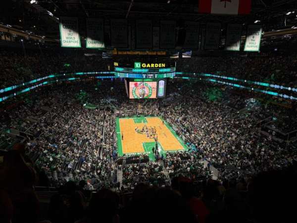 TD Garden, section: 309, row: 12, seat: 18