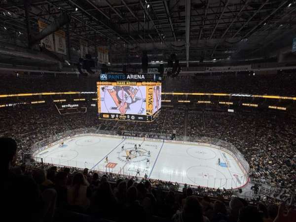 PPG Paints Arena, section: 218, row: G, seat: 7