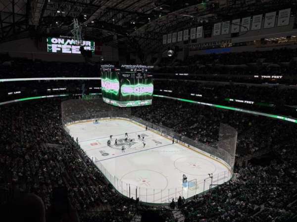 American Airlines Center, section: 321, row: C, seat: 2