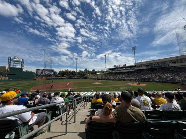 Sutter Health Park, section: 118, row: 12, seat: 14