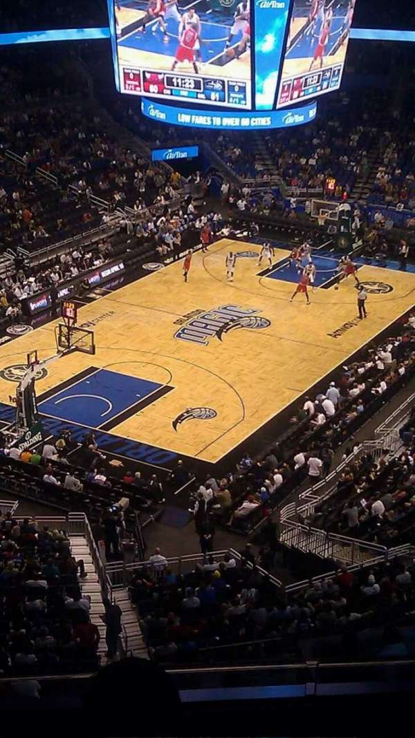 Kia Center, section: 230, row: 4, seat: 17