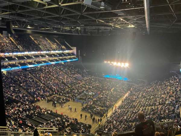 The O2, London, section: 414, row: K, seat: 787