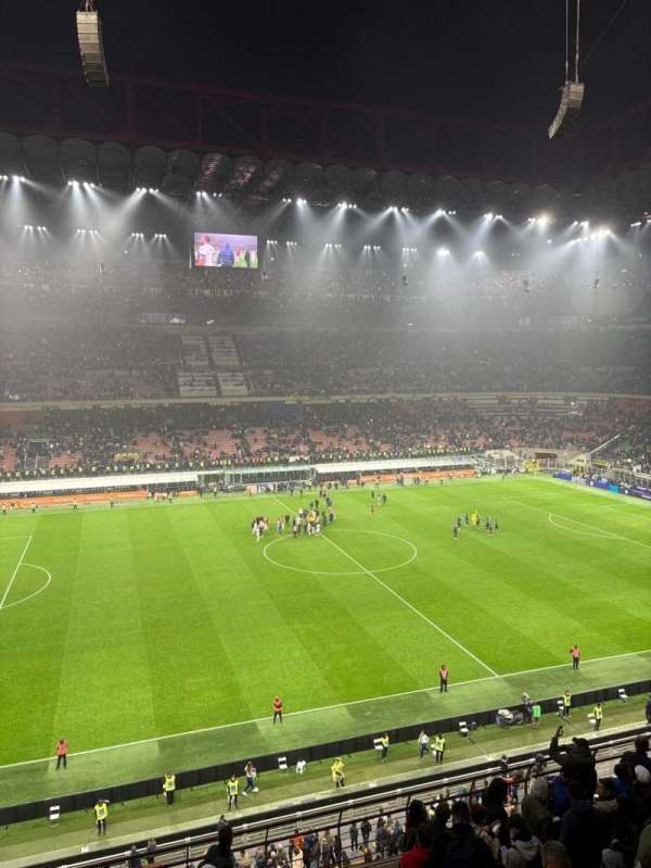 San Siro, section: 270, row: 1, seat: 13