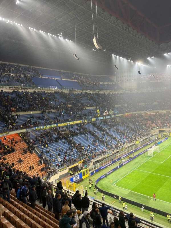 San Siro, section: 270, row: 1, seat: 13