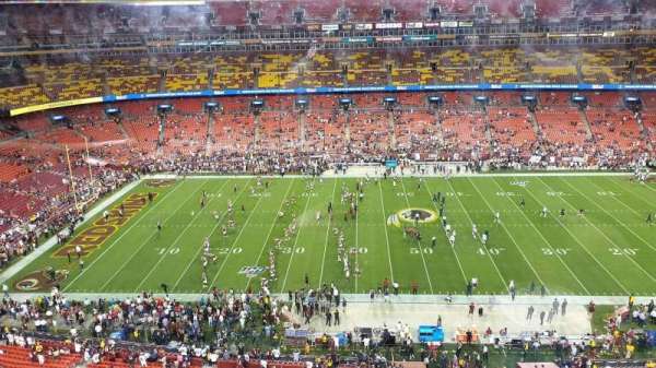 Northwest Stadium, section: 401, row: 1, seat: 15