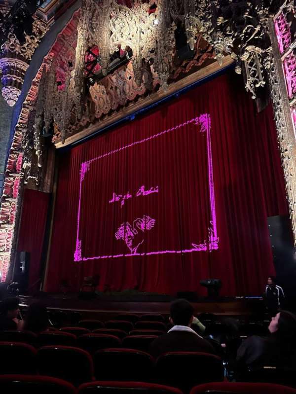 The United theater on Broadway, section: Orchestra Right, row: J, seat: 6