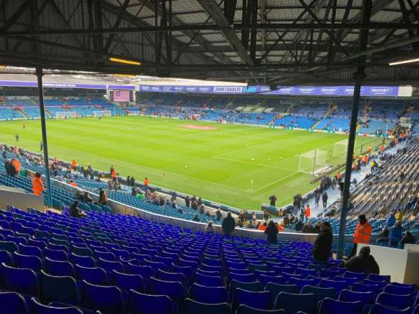 Elland Road, section: H26, row: V, seat: 52