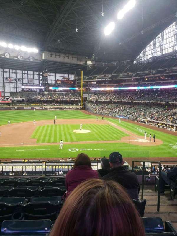 American Family Field, section: 224, row: 7, seat: 2