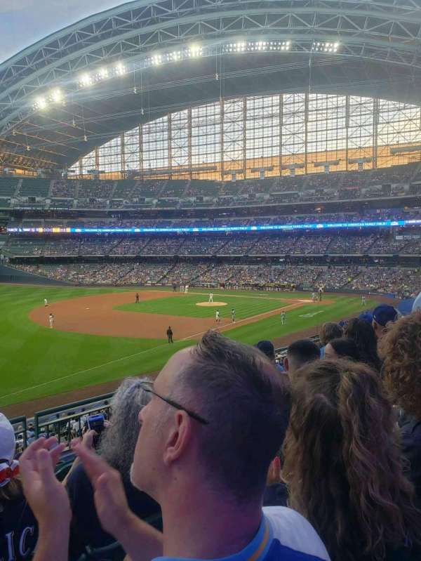 American Family Field, section: 229, row: 5, seat: 18