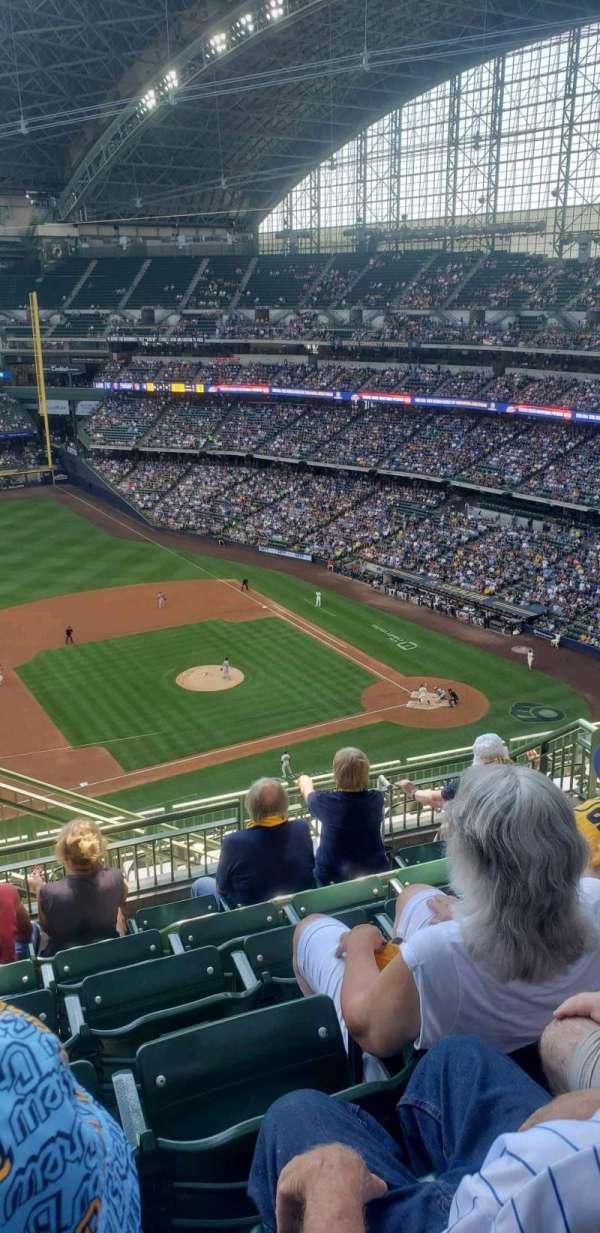 American Family Field, section: 430, row: 13, seat: 20