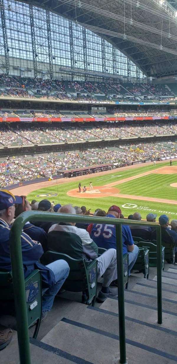 American Family Field, section: 212, row: 10, seat: 1