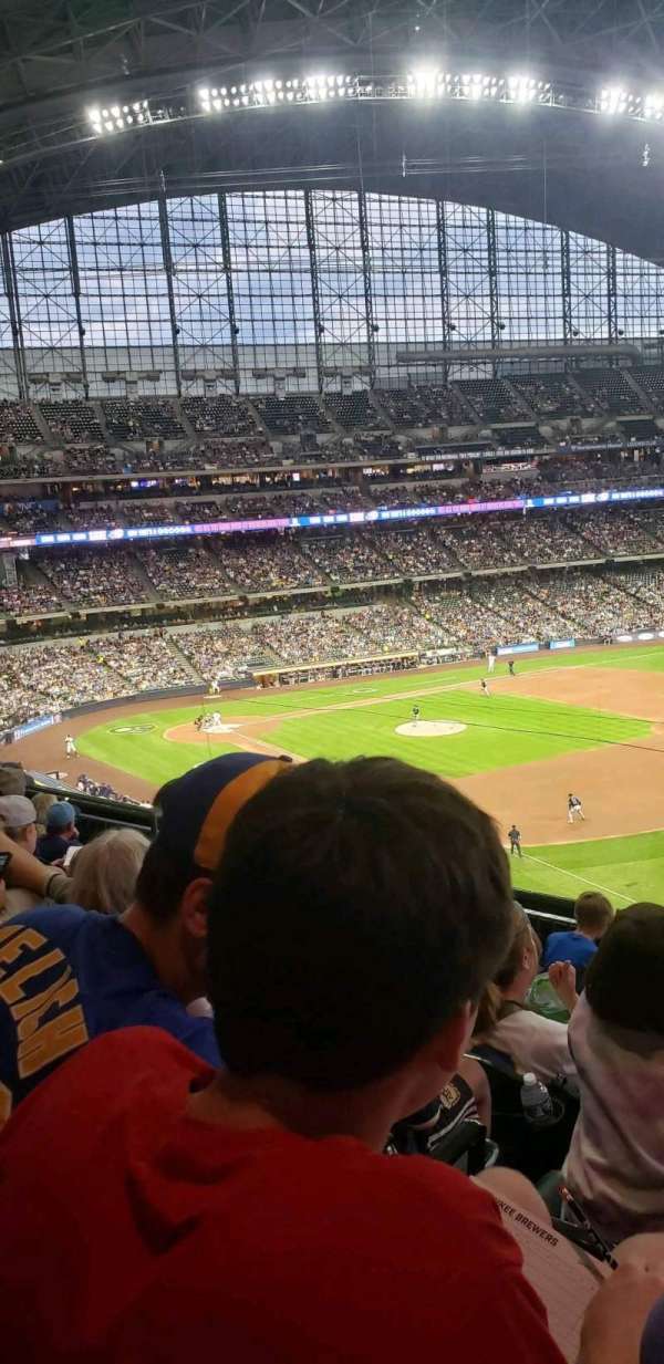 American Family Field, section: 311, row: 6, seat: 9
