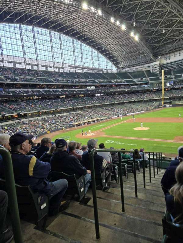 American Family Field, section: 212, row: 11, seat: 1