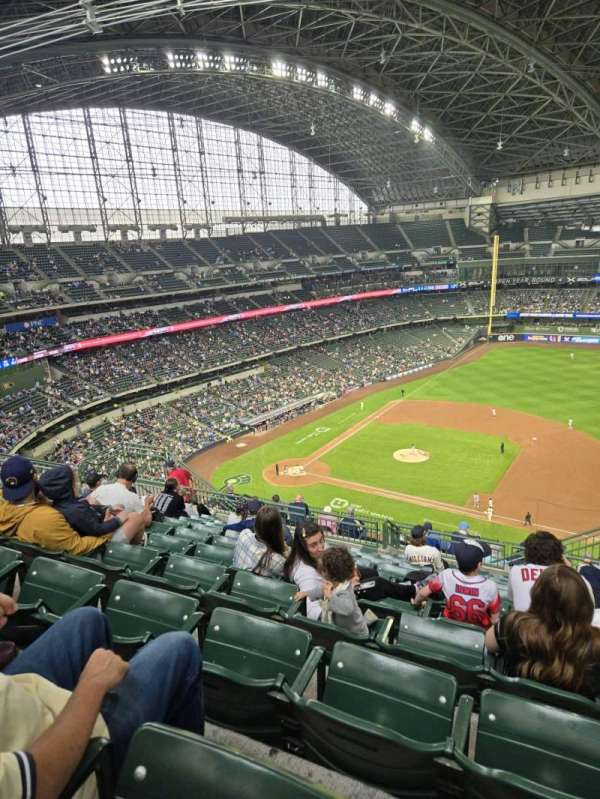American Family Field, section: 414, row: 17, seat: 18