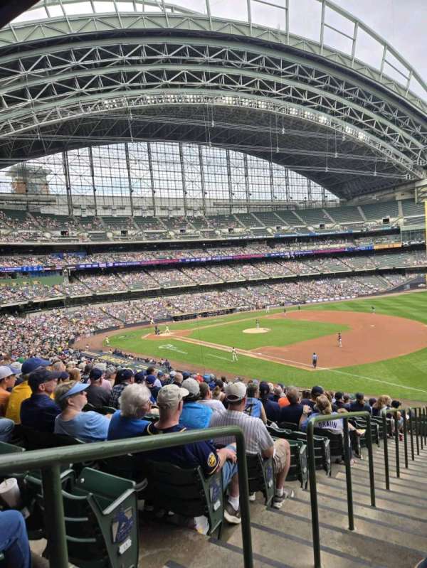 American Family Field, section: 209, row: 15, seat: 1
