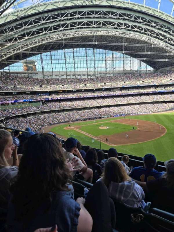 American Family Field, section: 311, row: 5, seat: 7