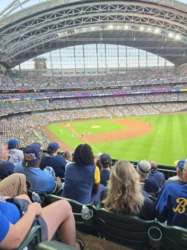 American Family Field, section: 308, row: 5, seat: 10