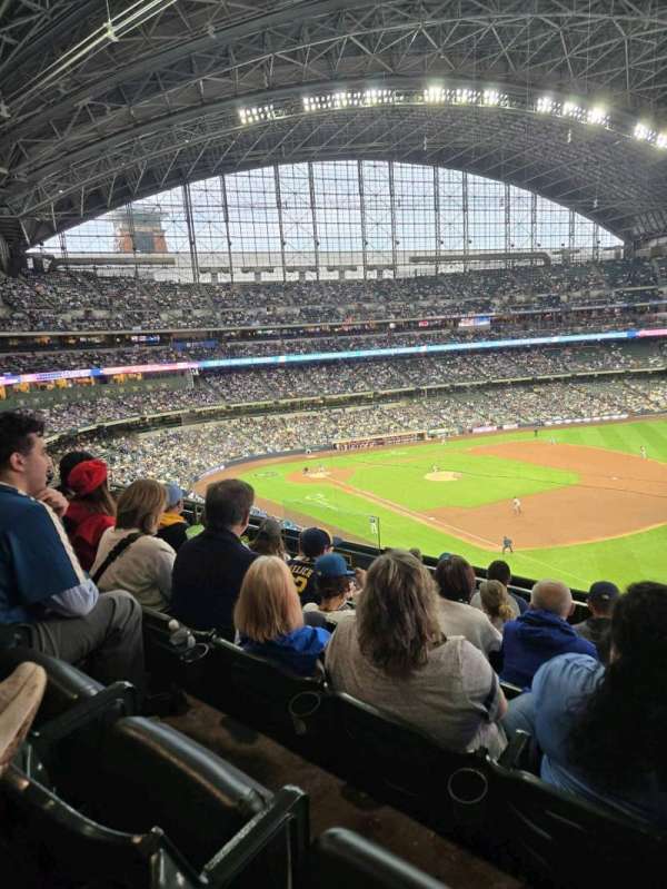 American Family Field, section: 312, row: 6, seat: 8