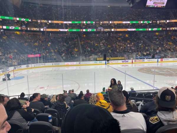 T-Mobile Arena, section: 14, row: H, seat: 8