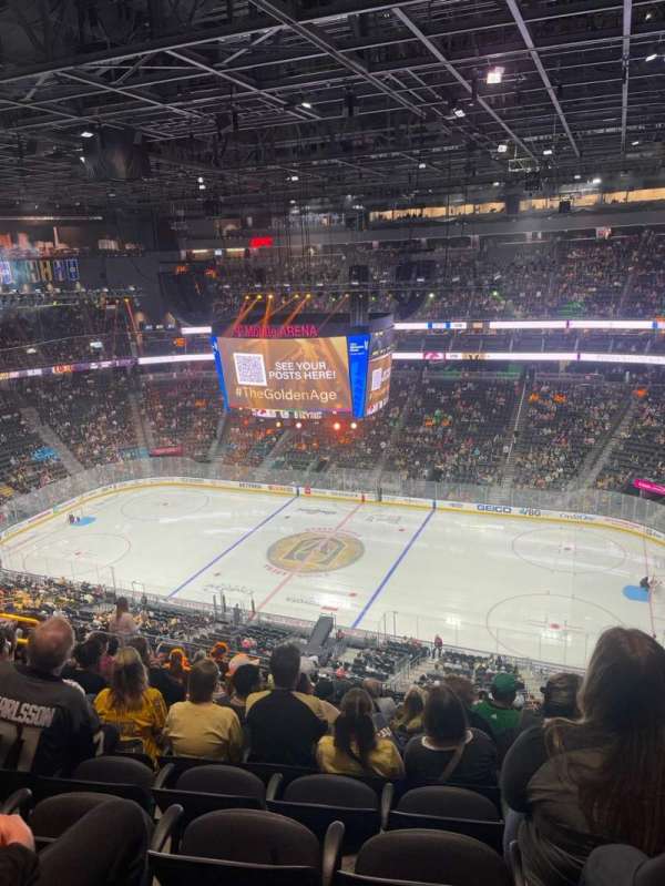 T-Mobile Arena, section: 207, row: P, seat: 15