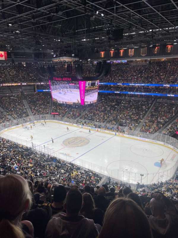T-Mobile Arena, section: 227, row: J, seat: 3